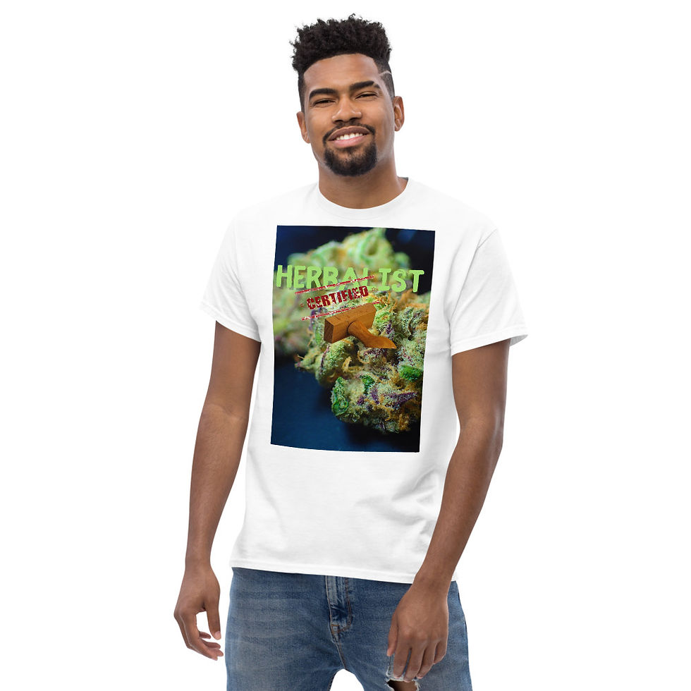 Thumbnail: Certified herb Men's heavyweight tee 