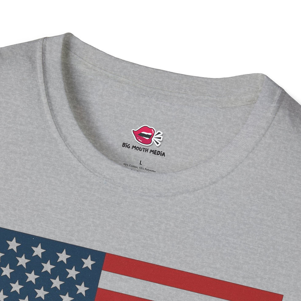 Thumbnail: No Kings American Flag T-Shirt - Patriotic Apparel