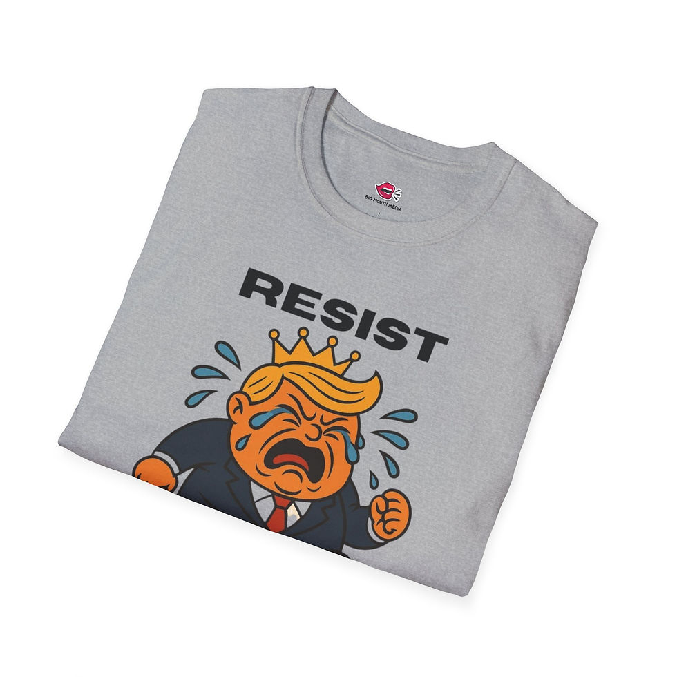 Thumbnail: Resist Bigly T-Shirt | Softstyle Tee for Activists, Protest Wear