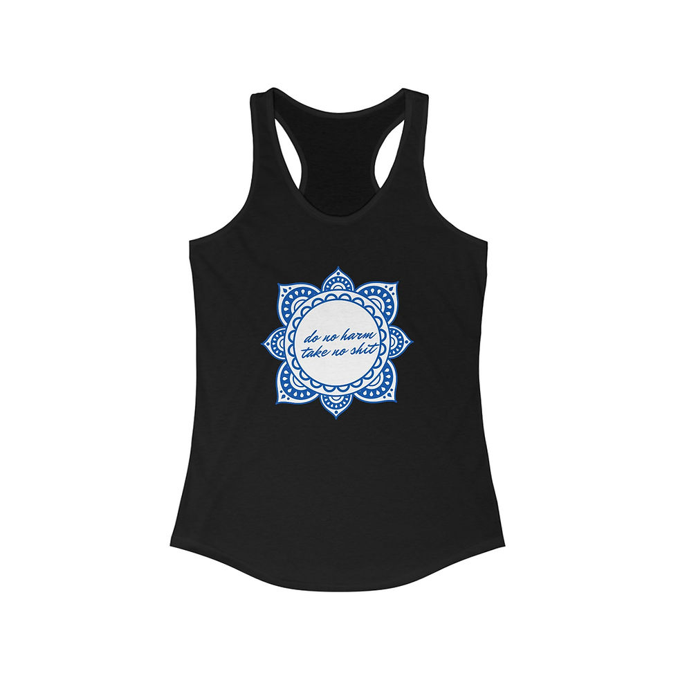 Thumbnail: Do no harm Ideal Racerback Tank