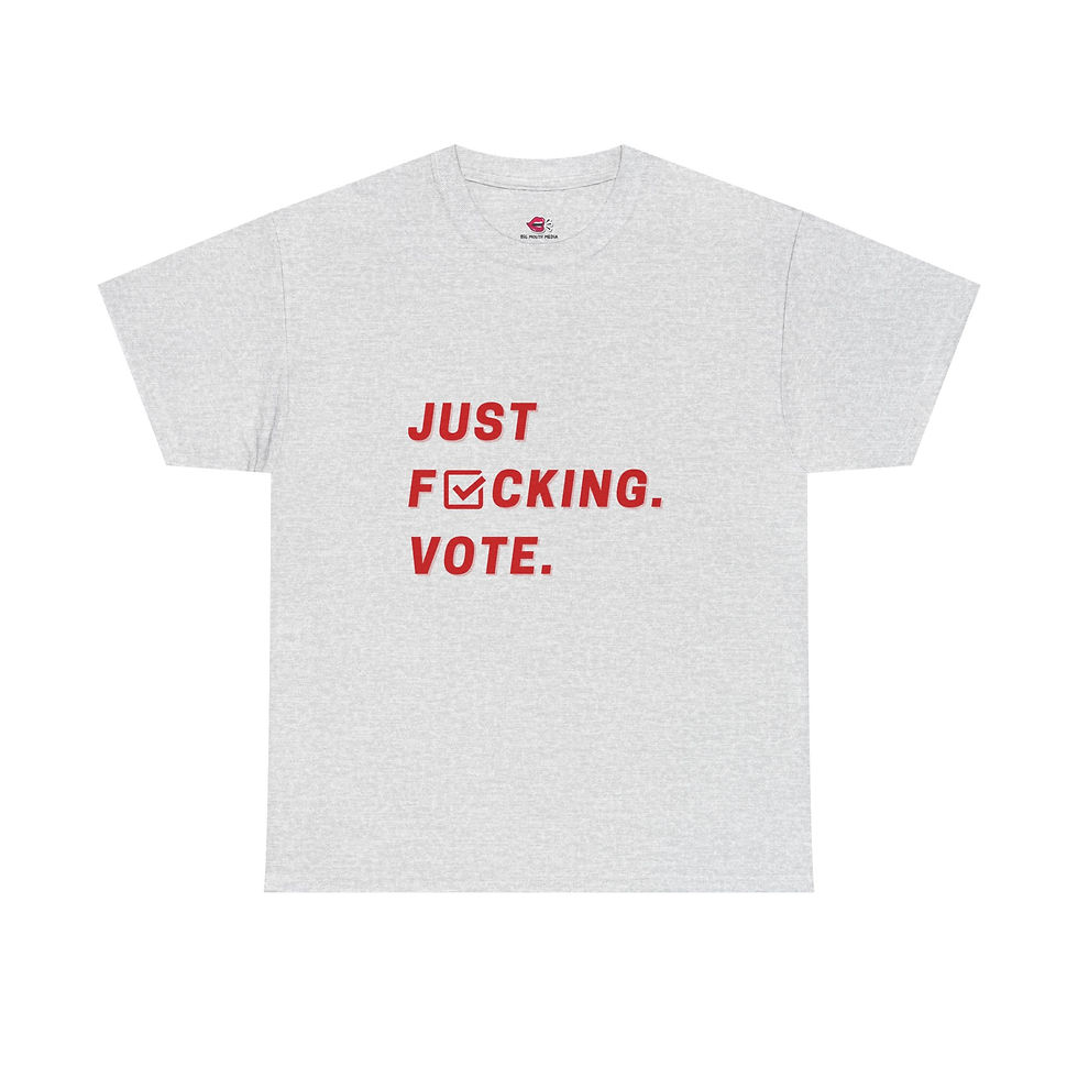 Thumbnail: Just Vote Heavy Cotton Tee