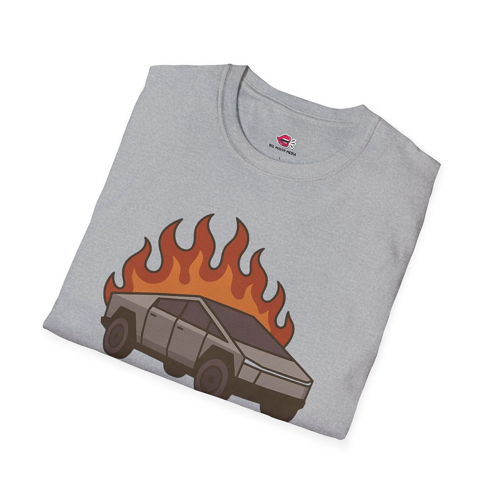 Thumbnail: Let Them Eat Teslas T-Shirt, Funny Tesla Tee