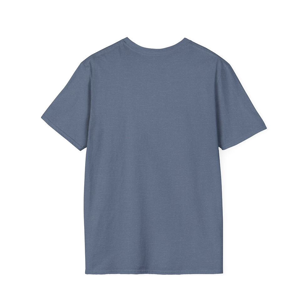 Thumbnail: '8647' Bubble Number T-Shirt — Retro Blue Graffiti Graphic Tee