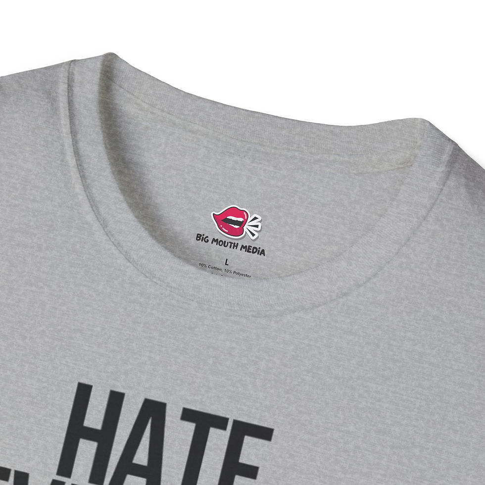 Thumbnail: Hate Never Made Us Great Tee, Social Justice Apparel, Gift for Activists,