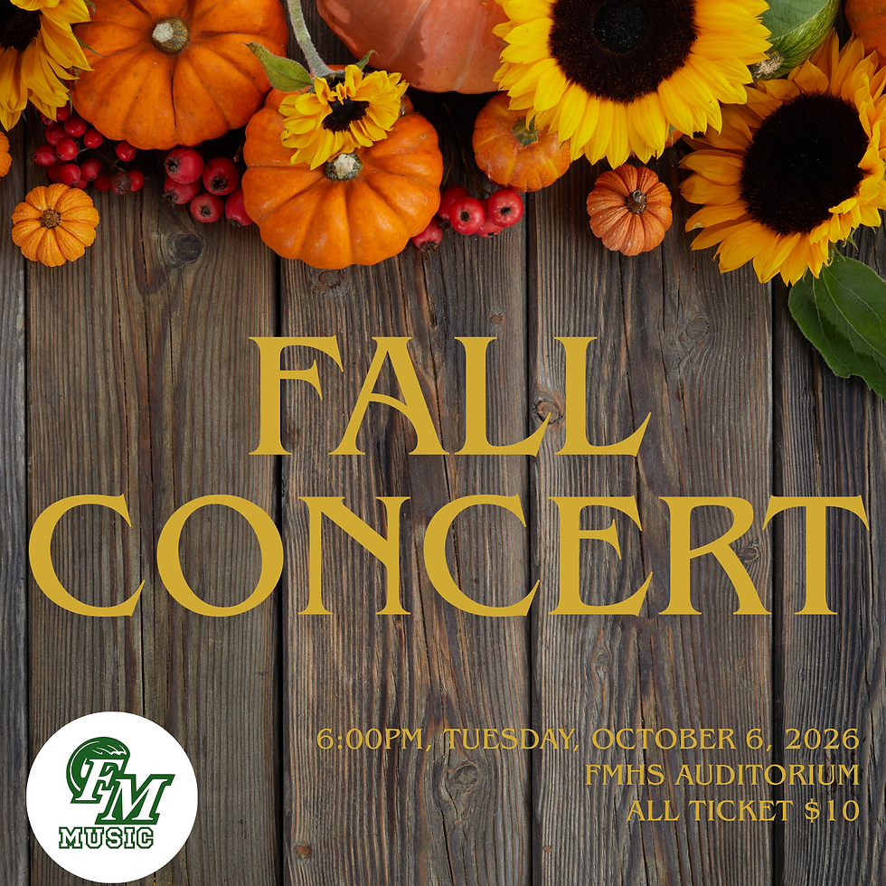 Fall Band Concert
