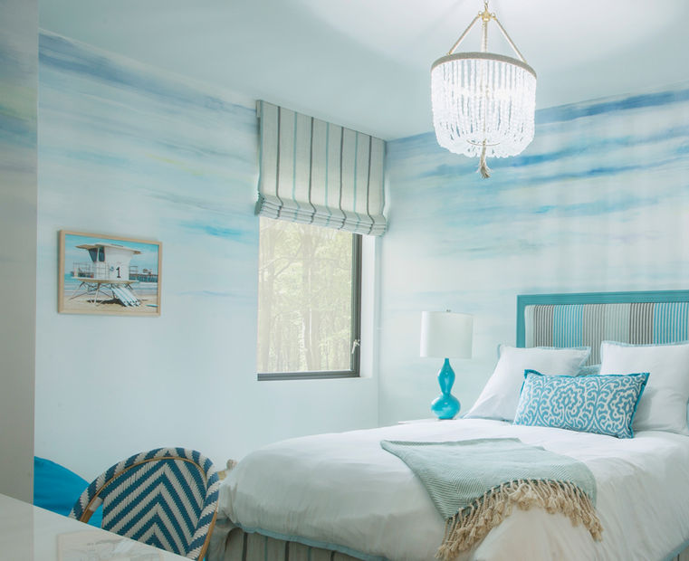 Water color Bedroom walls