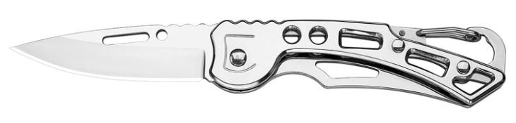 Folding Knife with Keychain