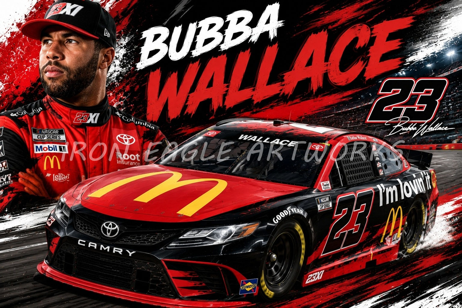 Bubba Wallace - High Resolution