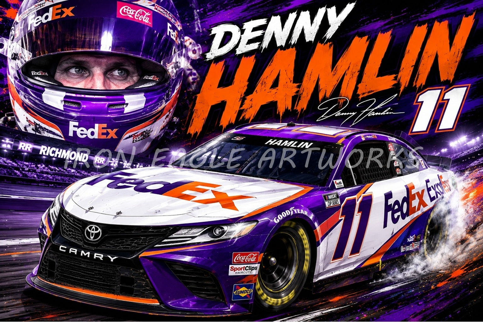 Denny Hamlin - High Resolution