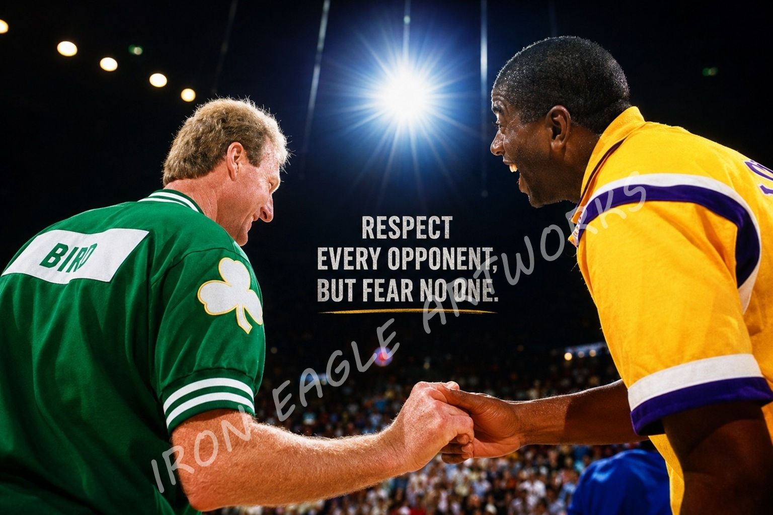 Respect Every Opponent, But Fear No One - High Resolution