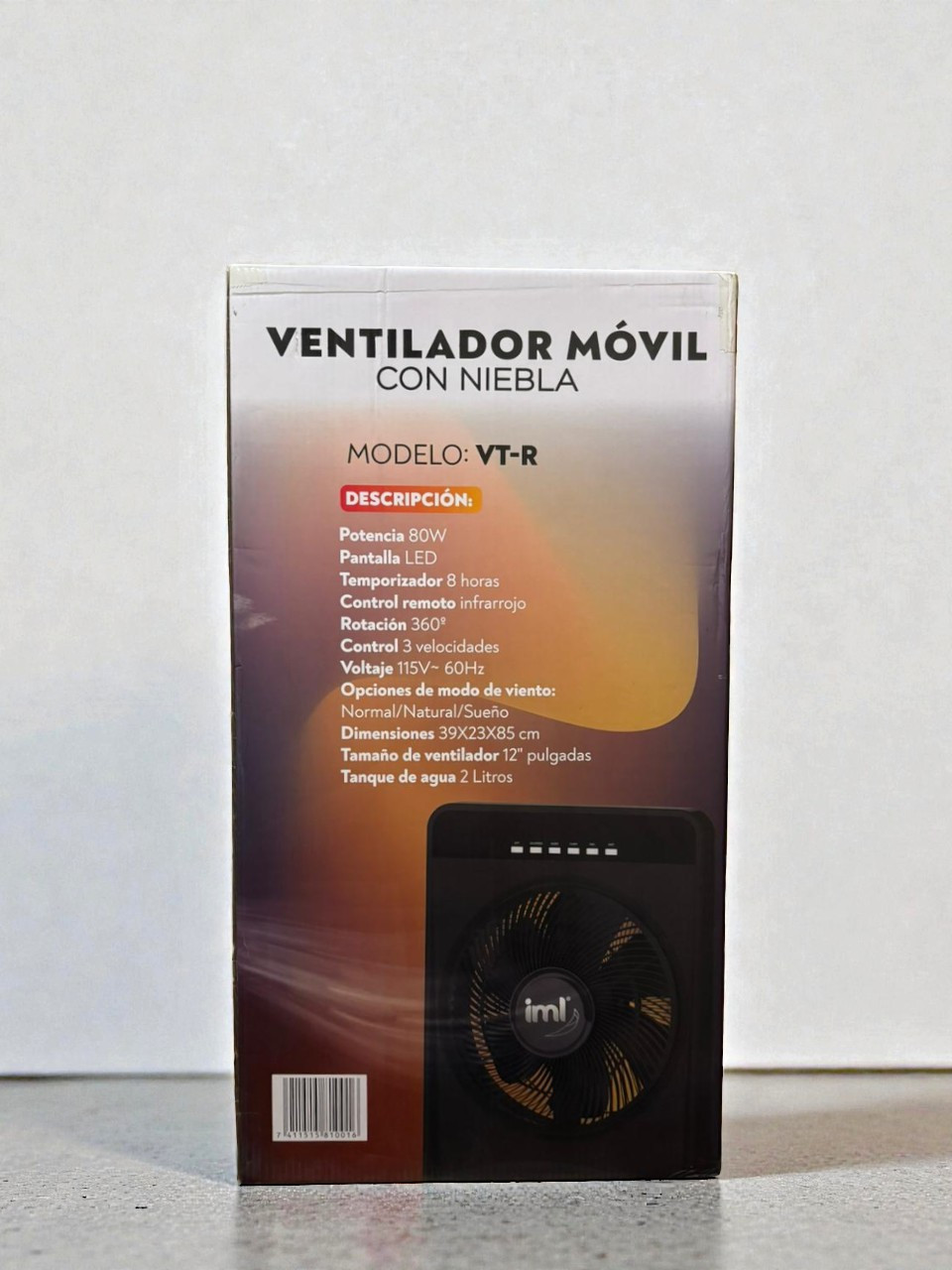 Miniatura: Ventilador Móvil con Niebla