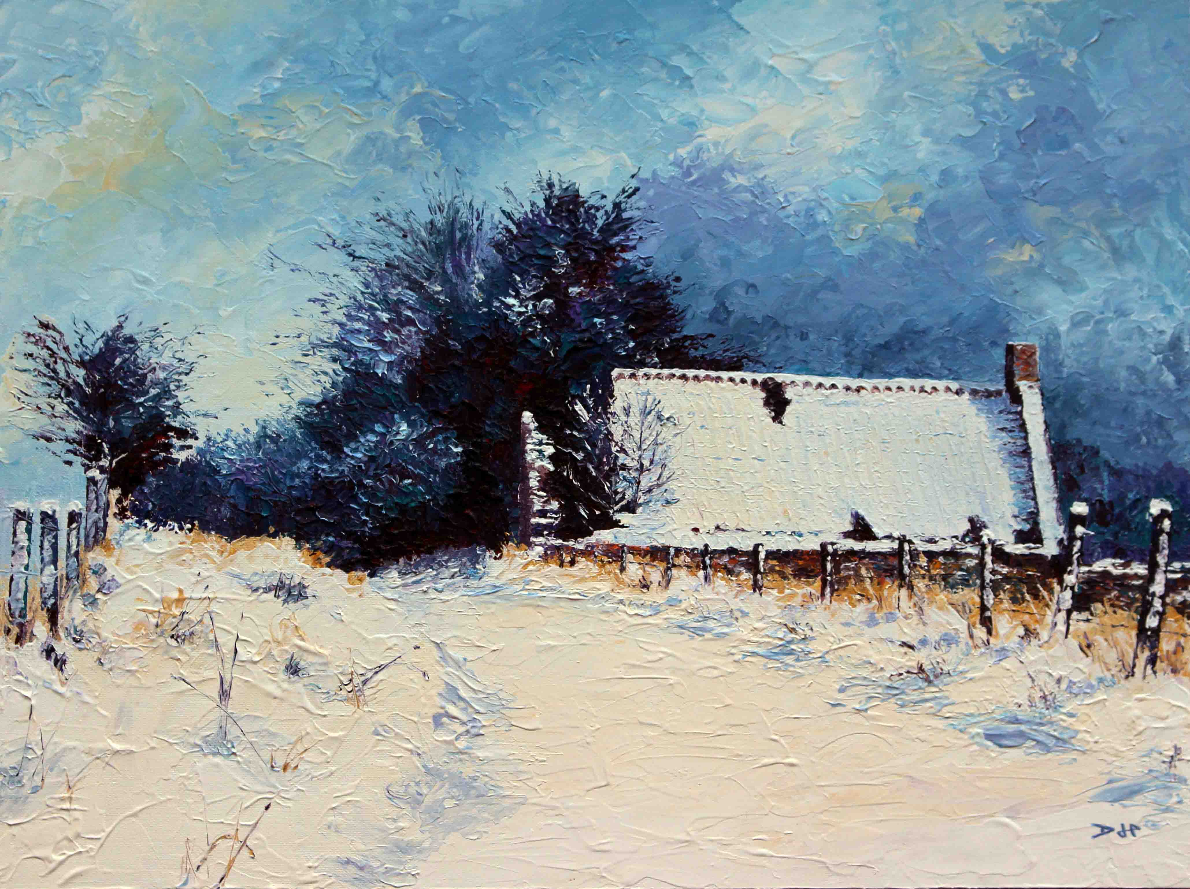 Linnhead Cottage (Winter)