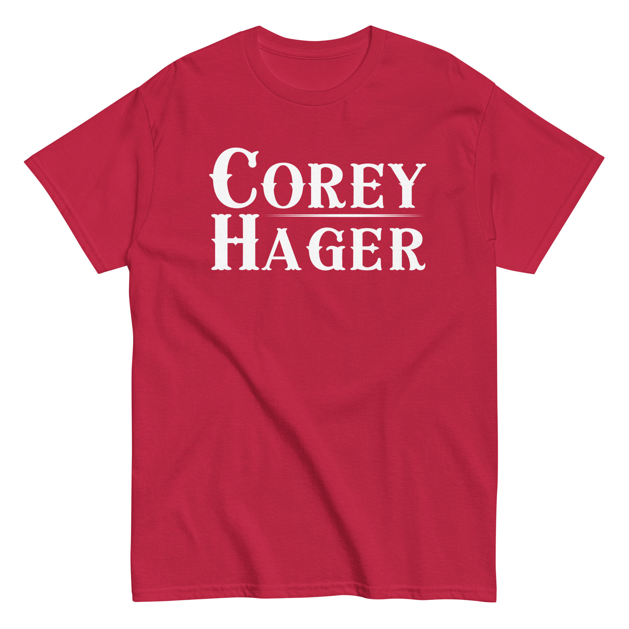 Corey Hager Tee - Red