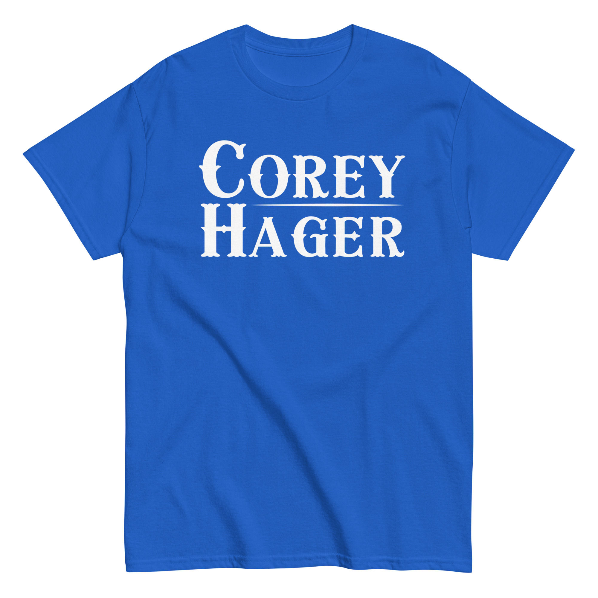 Corey Hager Tee - Blue
