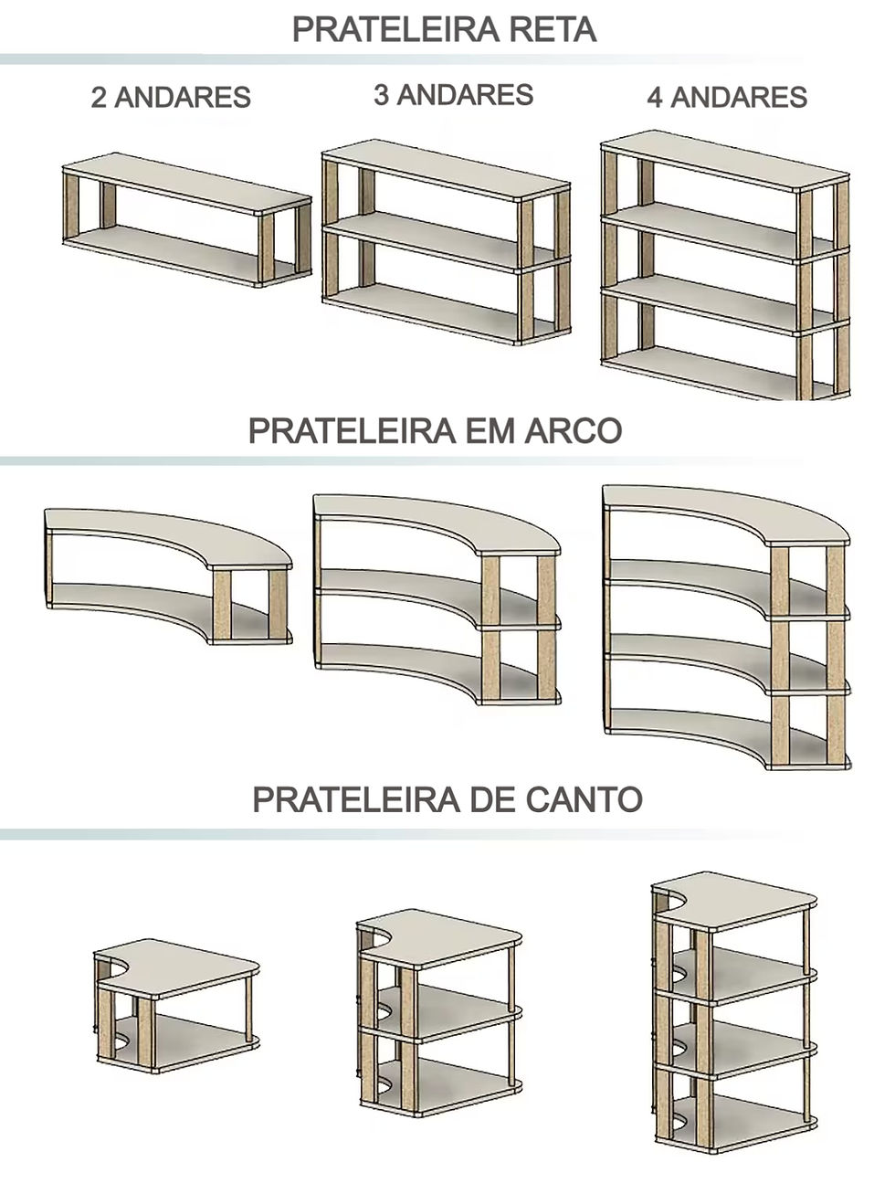 Miniatura: ESTANTES MODULARES MONTESSORI