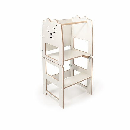 Miniatura: TORRE DE APRENDIZAGEM MULTIFUNCIONAL URSO BRANCO