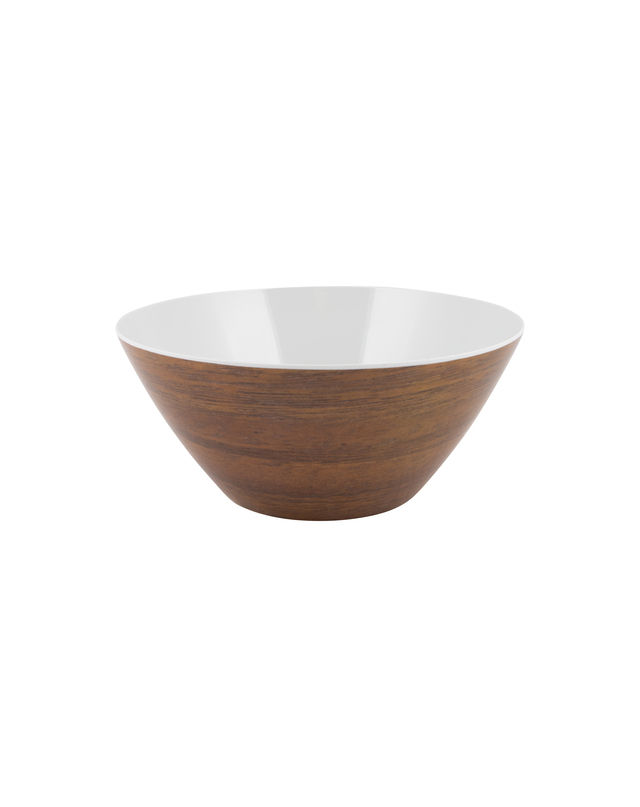 Salatschale Melamin gimex 2 l, Farbe nature line teak