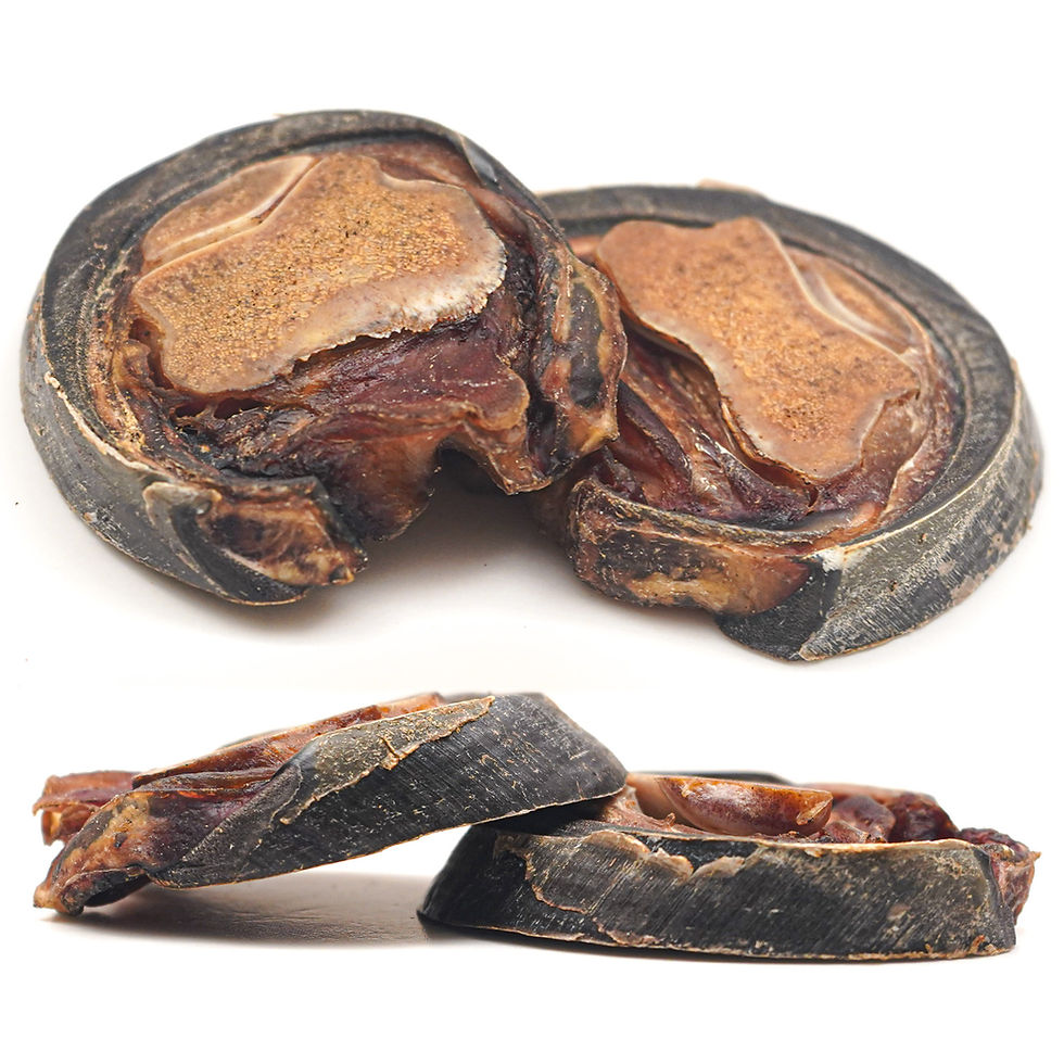 Thumbnail: Herders Choice Chews - Horse Hooves 馬蹄甲 - Small Size (2pcs)
