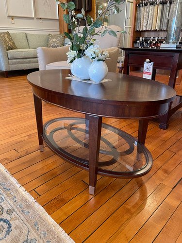 Hekman Oval Coffee Table | James Reid Furniture