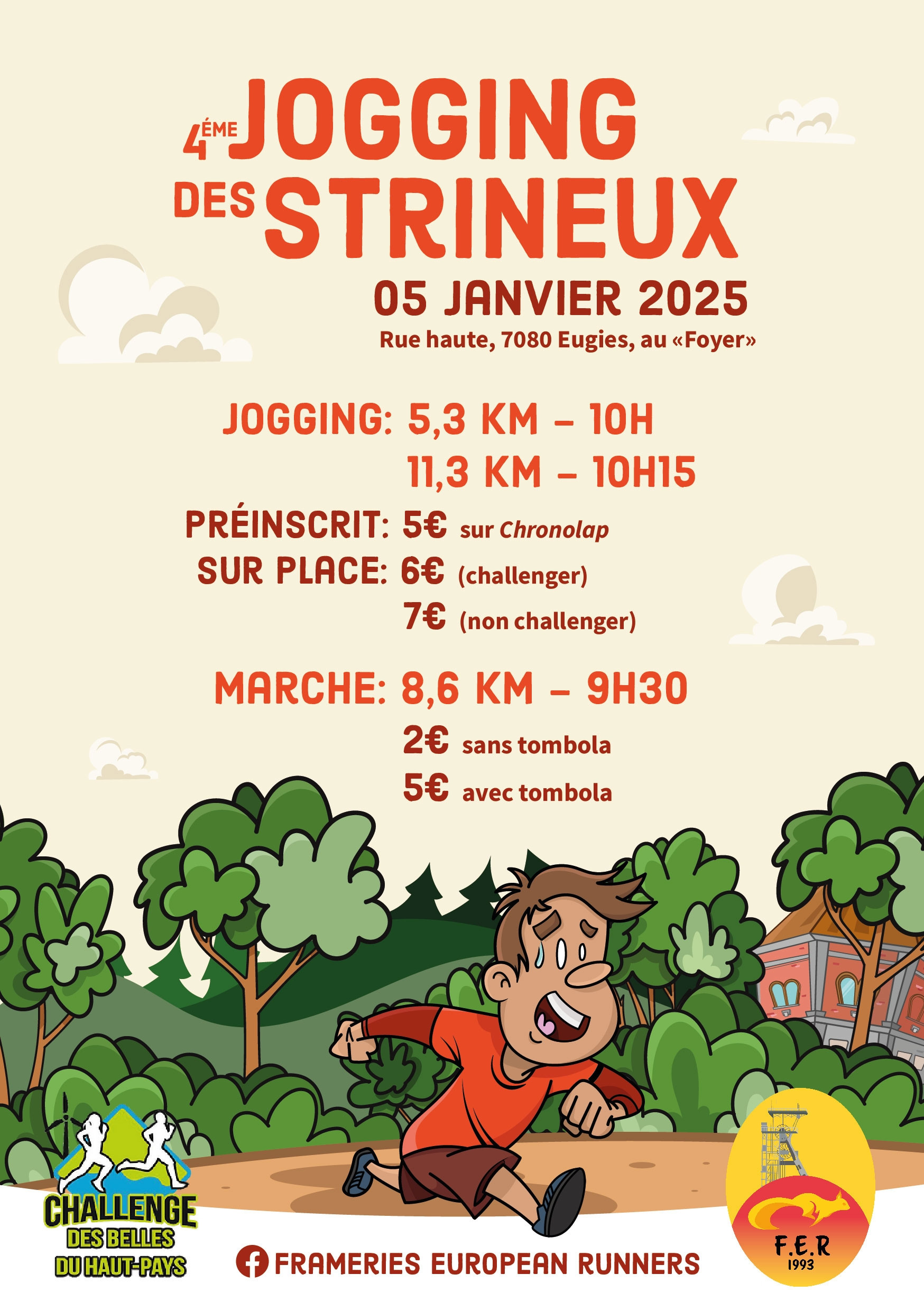 Jogging des Strineux