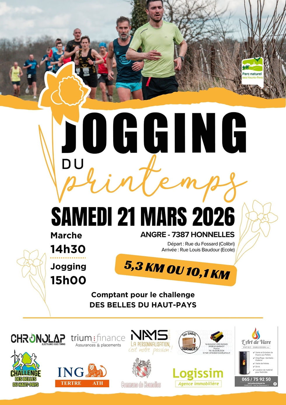 JOGGING DU PRINTEMPS