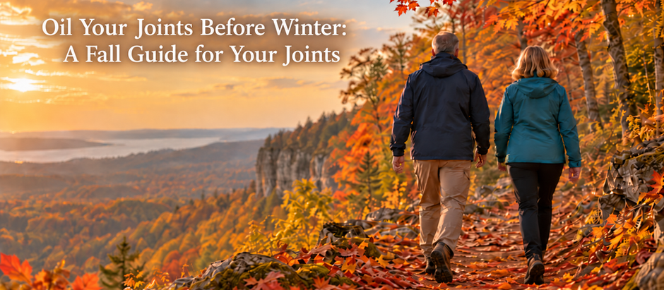 Oil Your Joints Before Winter: A Fall Guide for Your Knees, Hips and Lower Back