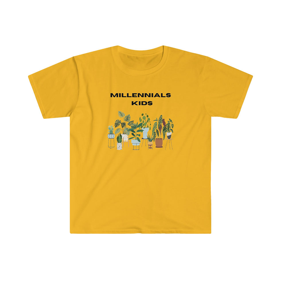 Thumbnail: Millenials Kids Unisex Softstyle T-Shirt