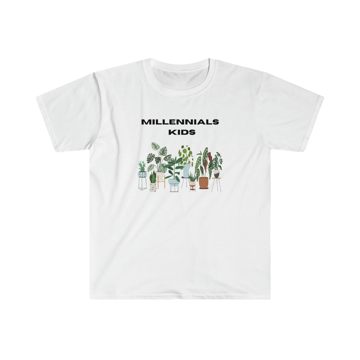 Millenials Kids Unisex Softstyle T-Shirt
