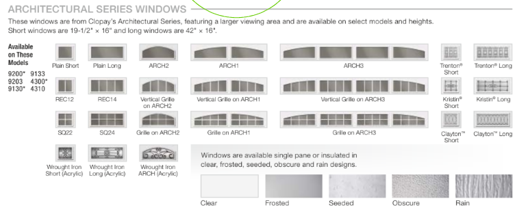 Thumbnail: Clopay garage door  SELECT SERIES