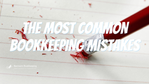 The Most Common Bookkeeping Mistakes