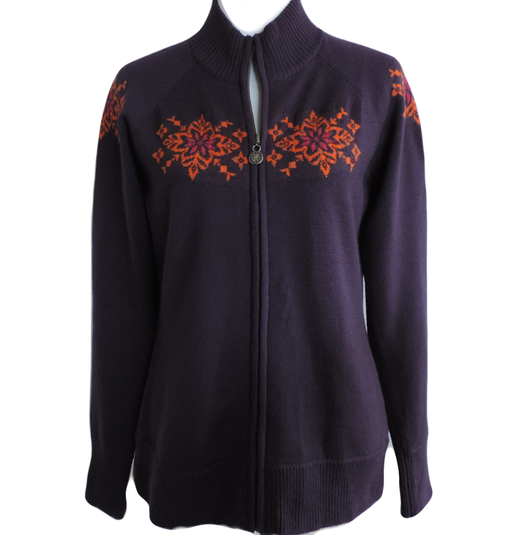 Neve Wool Zip Cardigan sz 14