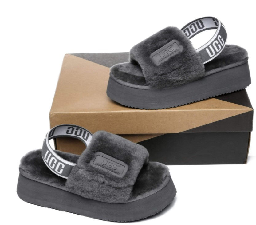 Thumbnail: UGG Platform Slides sz 39