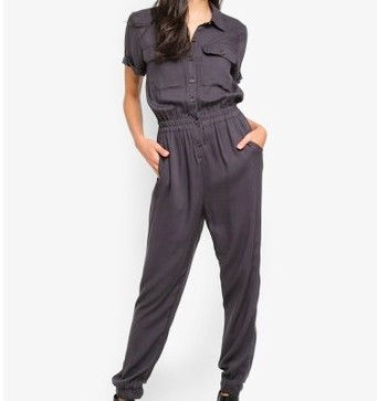 Thumbnail: Supre Safari Full Length Jumpsuit sz 10