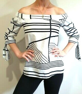 Thumbnail: Witchery Off Shoulder Top sz 16