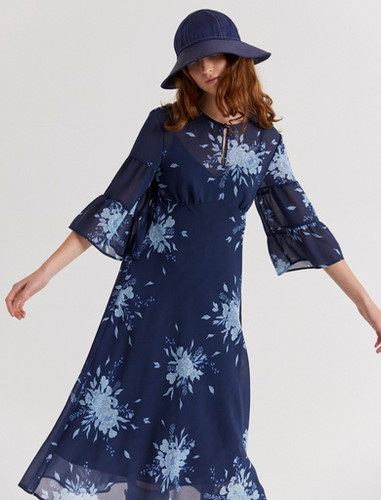 Kate Sylvester Poet Dress sz 14 What Lola Wants