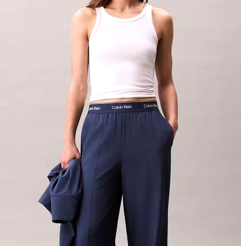 Thumbnail: Calvin Klein Modern Sport Wide Leg Pants sz 10