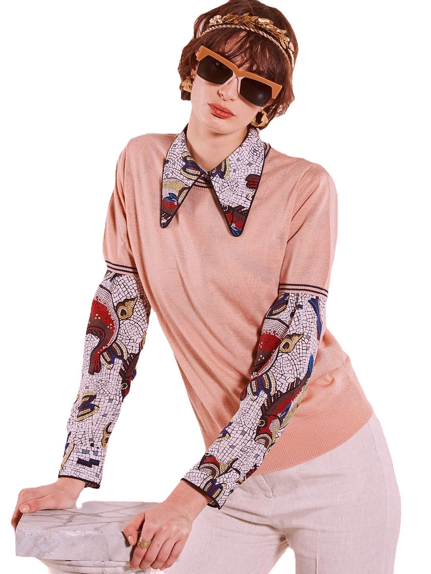 Thumbnail: Karen Walker Apollo Knit Tee UK 12