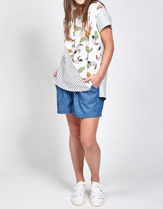 Thumbnail: Ketz-ke Parrot Grace Top sz 14