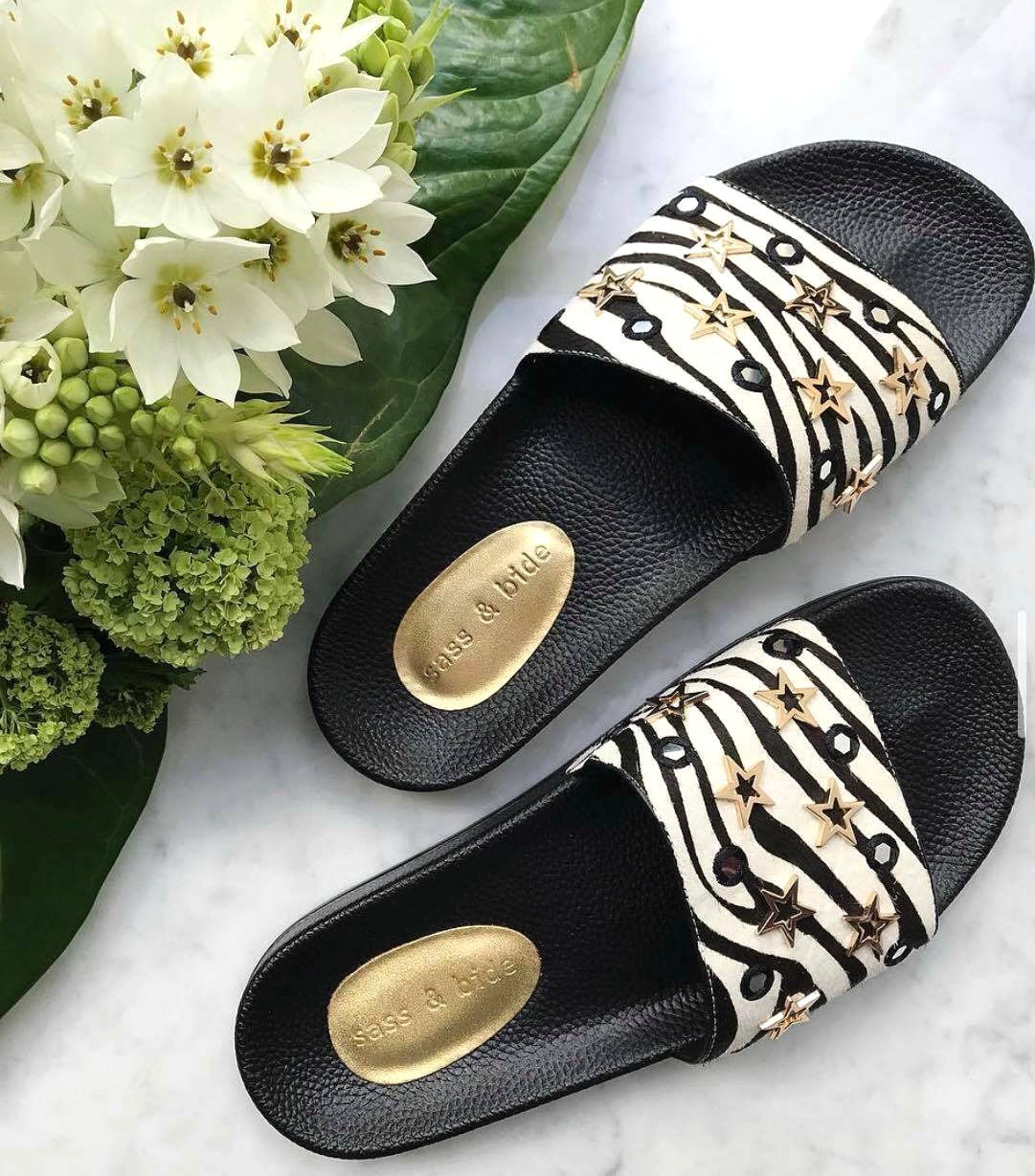 Sass & Bide Take the Floor Slides sz 8
