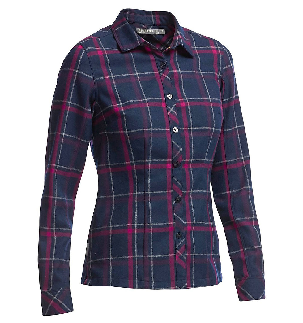 Thumbnail: Icebreaker Laurel LS Shirt sz 10