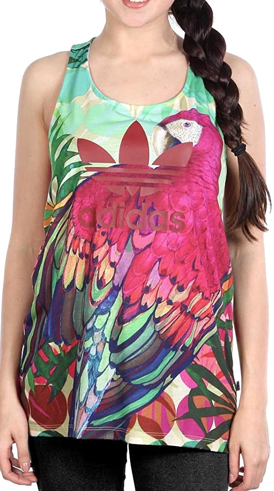 Thumbnail: Adidas Arari Print Racerback Tank Top sz 16
