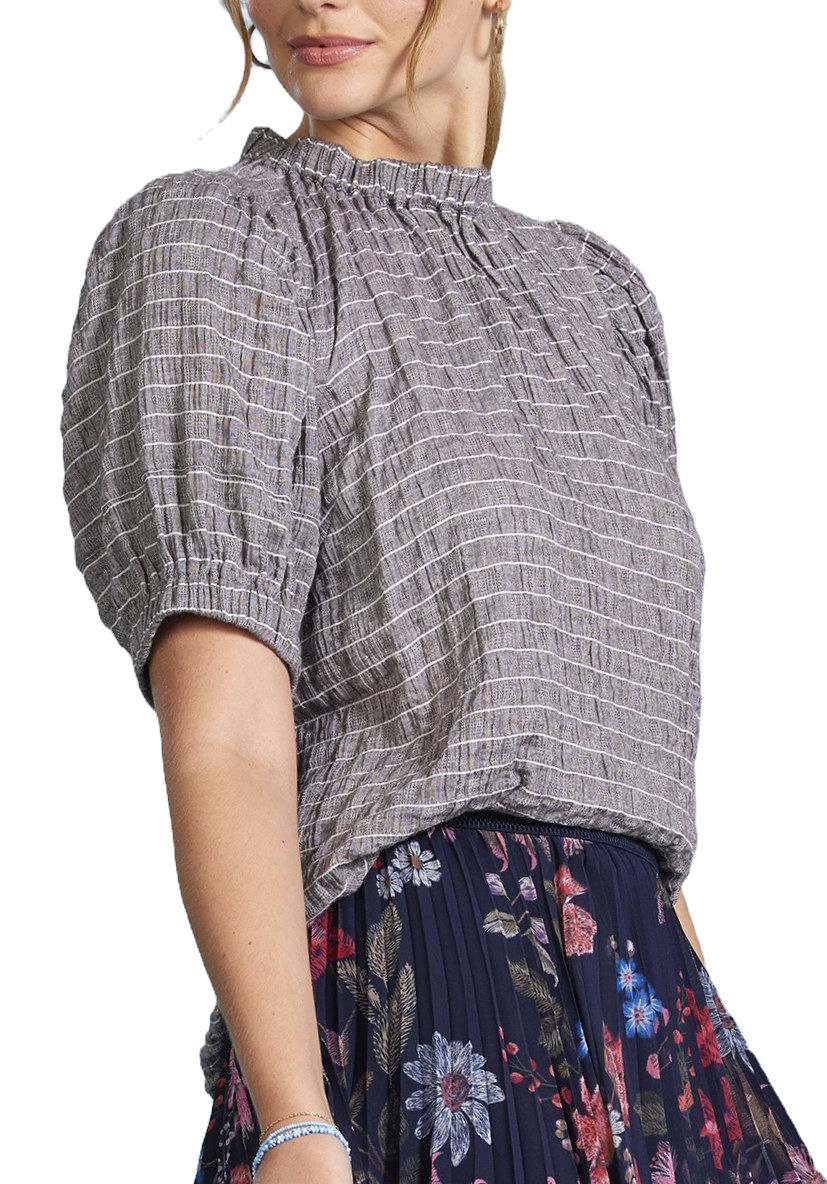 Thumbnail: Madly Sweetly Stripe Right Top sz 10