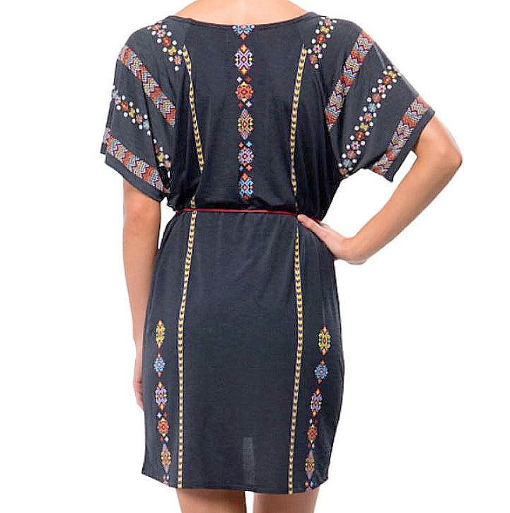 Thumbnail: Tigerlily Zapotec Mu Mu Dress sz 12