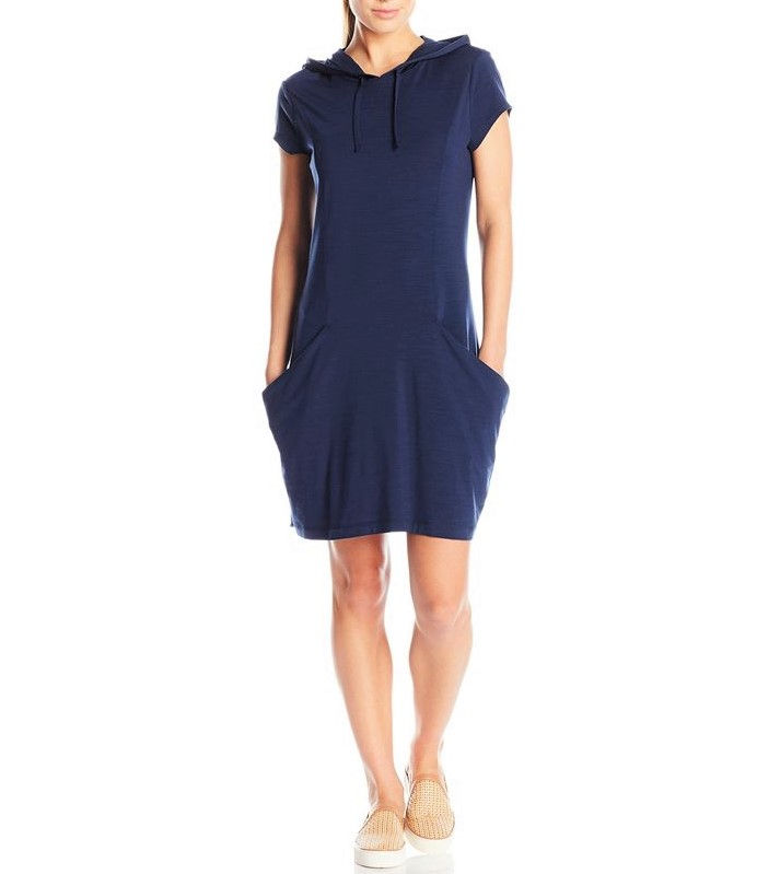 Thumbnail: Icebreaker Yanni Hooded Dress sz 10