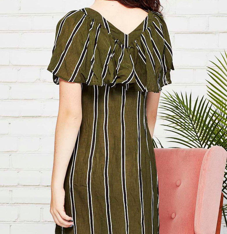 Thumbnail: COOP Over My Shoulder Maxi Dress sz 12