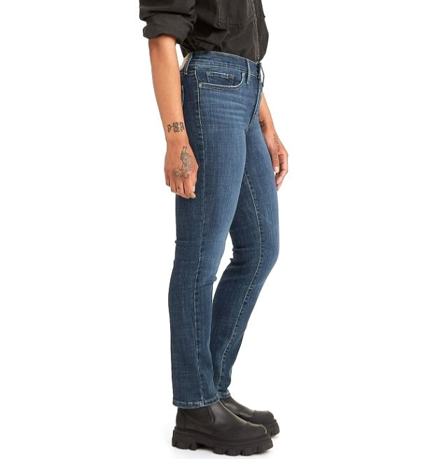 Thumbnail: Levi's 312 Shaping Slim Jeans sz 10