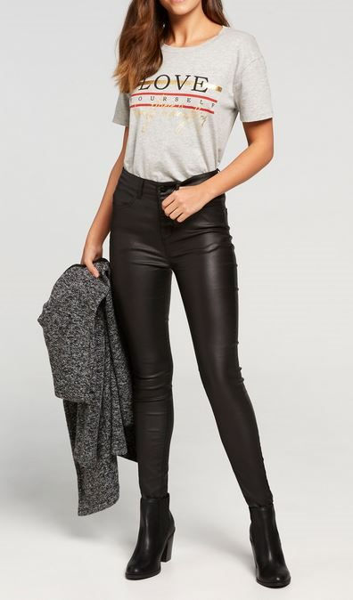 Thumbnail: Dotti Lexi Skinny Coated Jeans