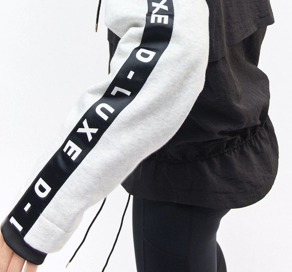 Thumbnail: Decjuba D-Luxe Spliced Spray Jacket sz 16