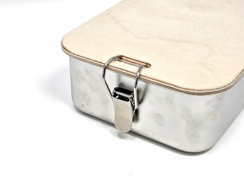 Jausenbox mit Klips Seitenansicht