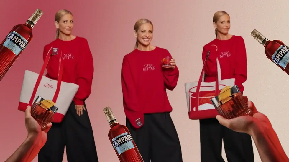 Sarah Michelle Gellar Campari